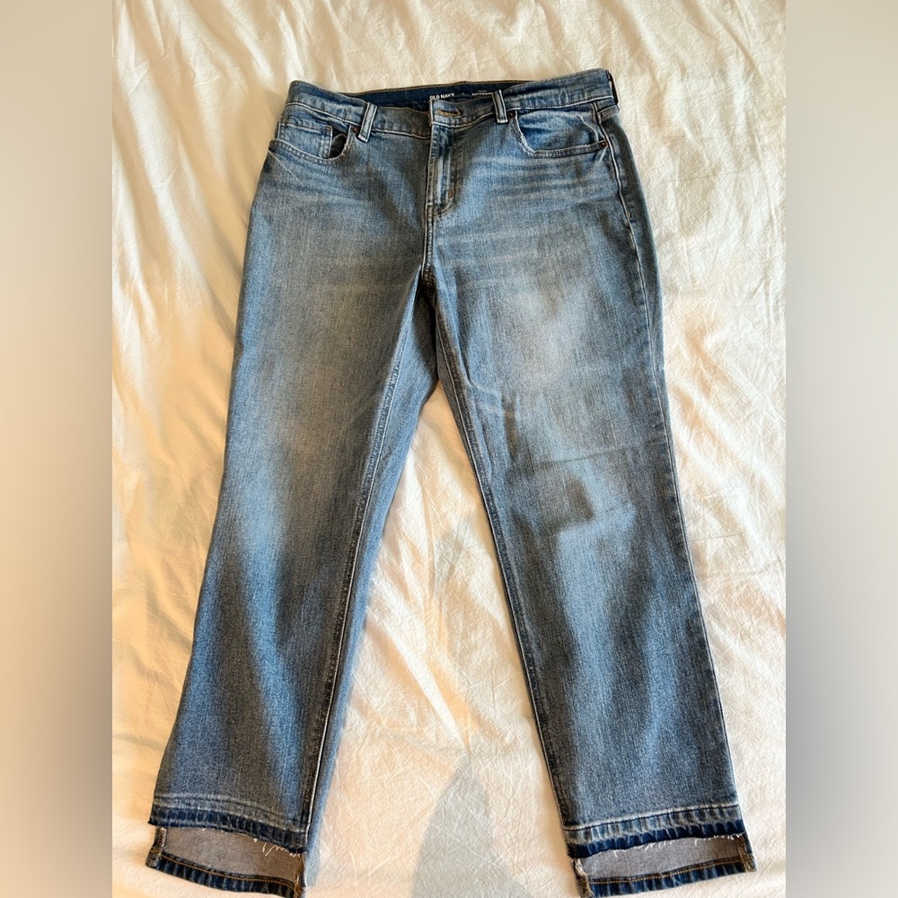Old Navy midrise boyfriend jean